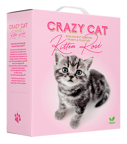Crazy Cat Kitten Ros&eacute; Organic | 11,5% | 3 l BIB