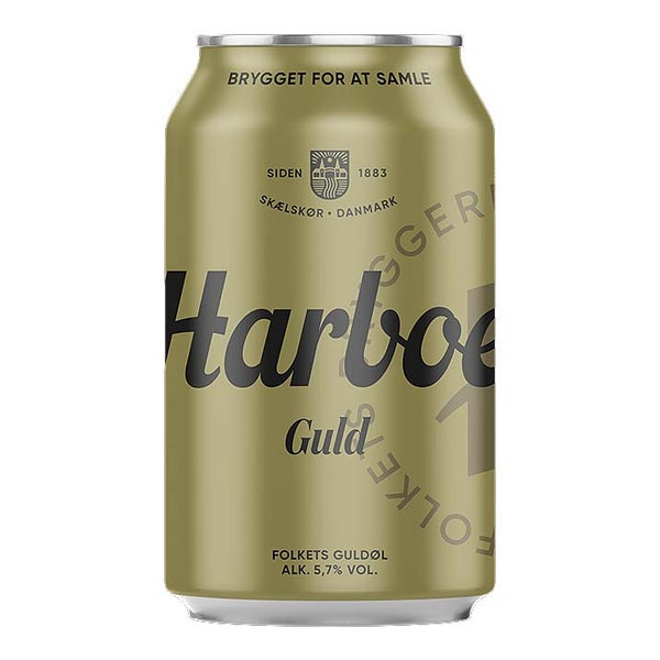Harboe Beer Gold | 5,9% | 24x0,33 l