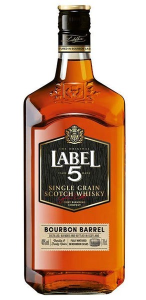 Label 5 Bourbon Barrel Single Grain Scotch Whisky | 40% | 1 l