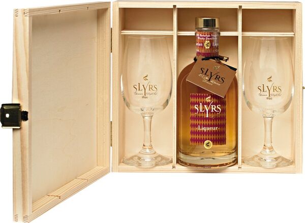 Slyrs Adalung Liqueur Set mit Slyrs Liqueur | 30% | 0,35 l