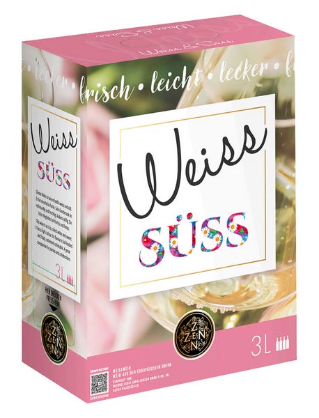 ZenZen Weiss S&uuml;ss Sweet White | 10% | 3 l BIB