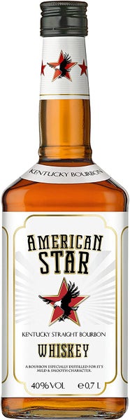 American Star Bourbon Whiskey | 40% | 0,70 l