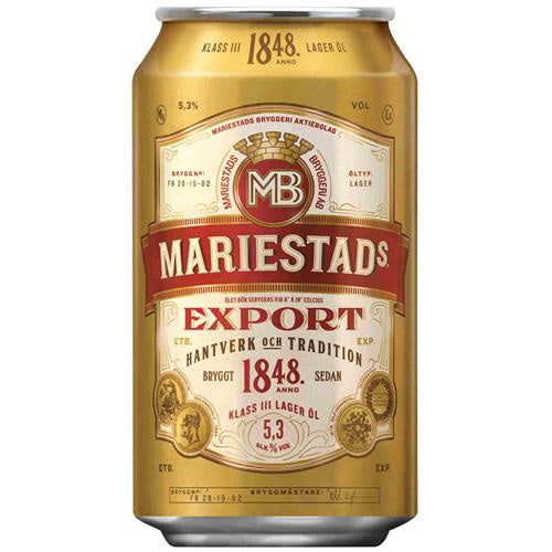 Mariestads Export | 5,3% | 24x0,33 l
