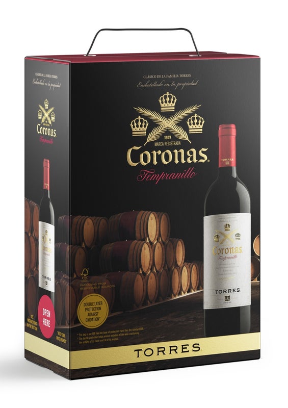 Torres Coronas Tempranillo | 13,5% | 3 l BIB